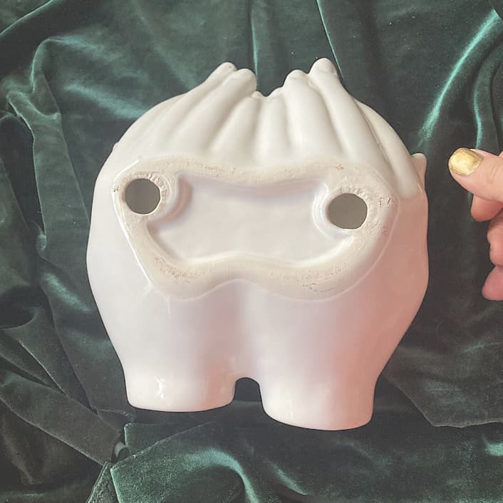 ポーセリン　ハンドトレイ