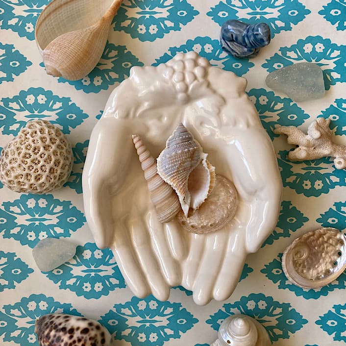 ポーセリン　ハンドトレイ