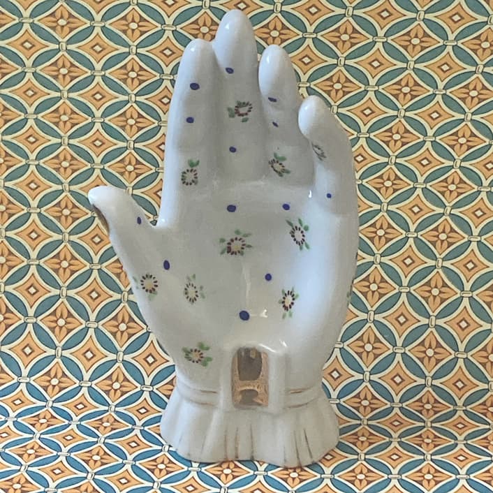 ポーセリン　ハンドトレイ