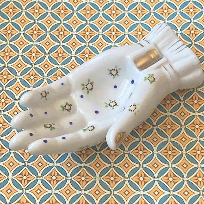 ポーセリン　ハンドトレイ