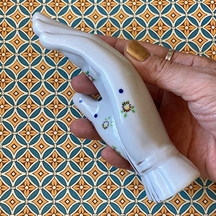 ポーセリン　ハンドトレイ