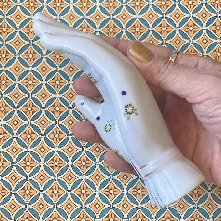 ポーセリン　ハンドトレイ