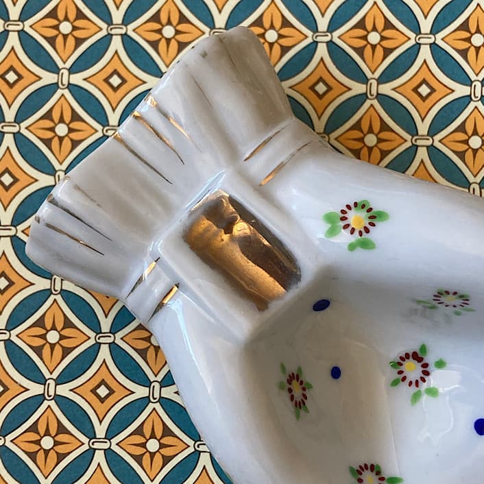 ポーセリン　ハンドトレイ