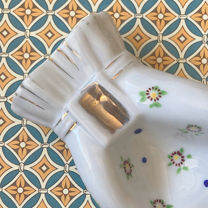 ポーセリン　ハンドトレイ