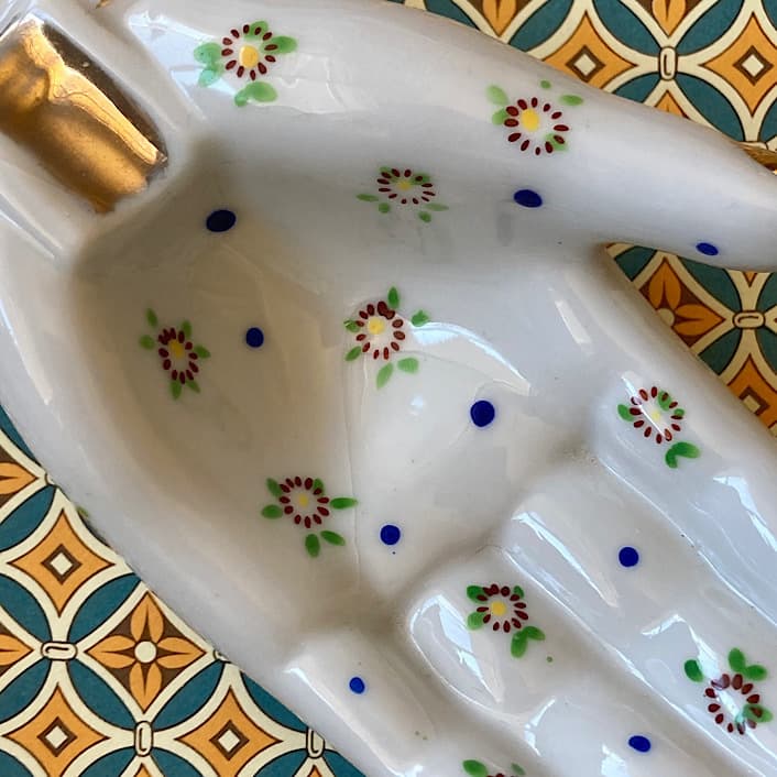 ポーセリン　ハンドトレイ