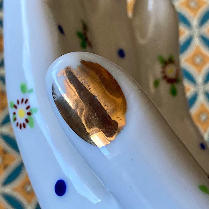 ポーセリン　ハンドトレイ