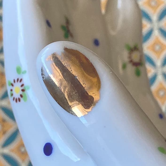 ポーセリン　ハンドトレイ