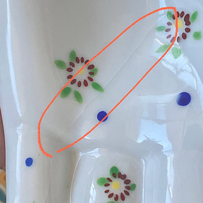 ポーセリン　ハンドトレイ