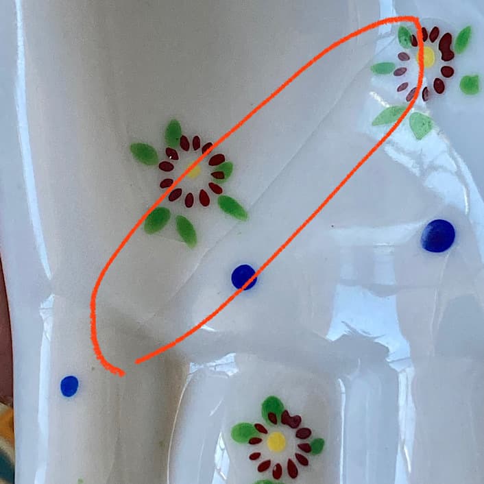 ポーセリン　ハンドトレイ