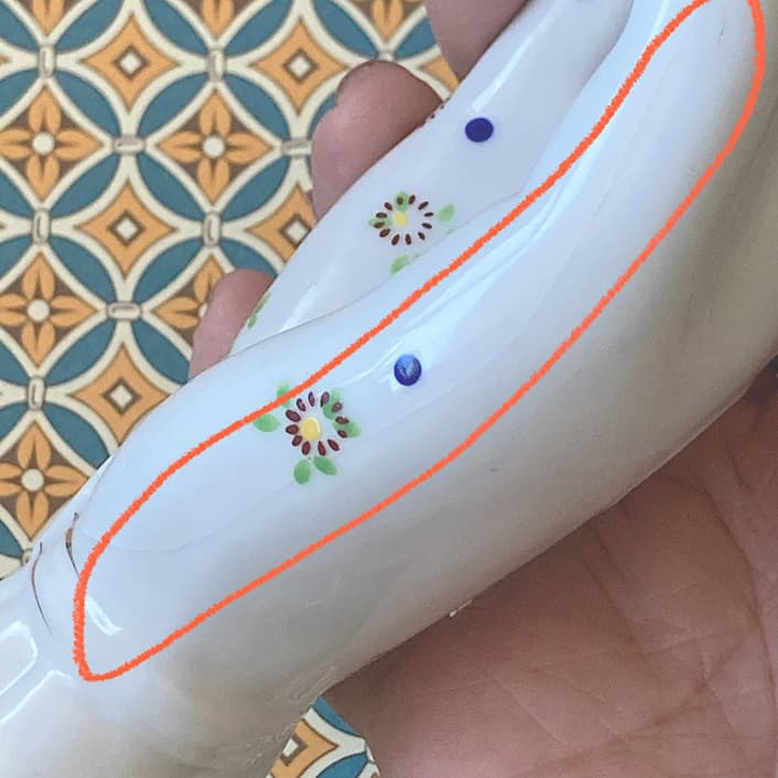 ポーセリン　ハンドトレイ