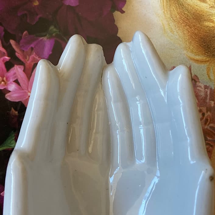 ポーセリン　ハンドトレイ