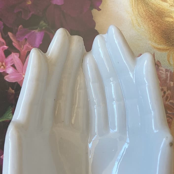 ポーセリン　ハンドトレイ