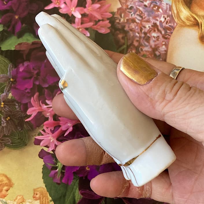 ポーセリン　ハンドトレイ