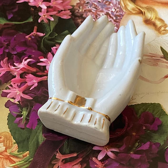 ポーセリン　ハンドトレイ