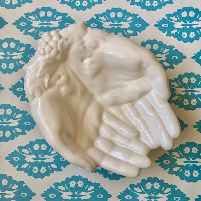 ポーセリン　ハンドトレイ