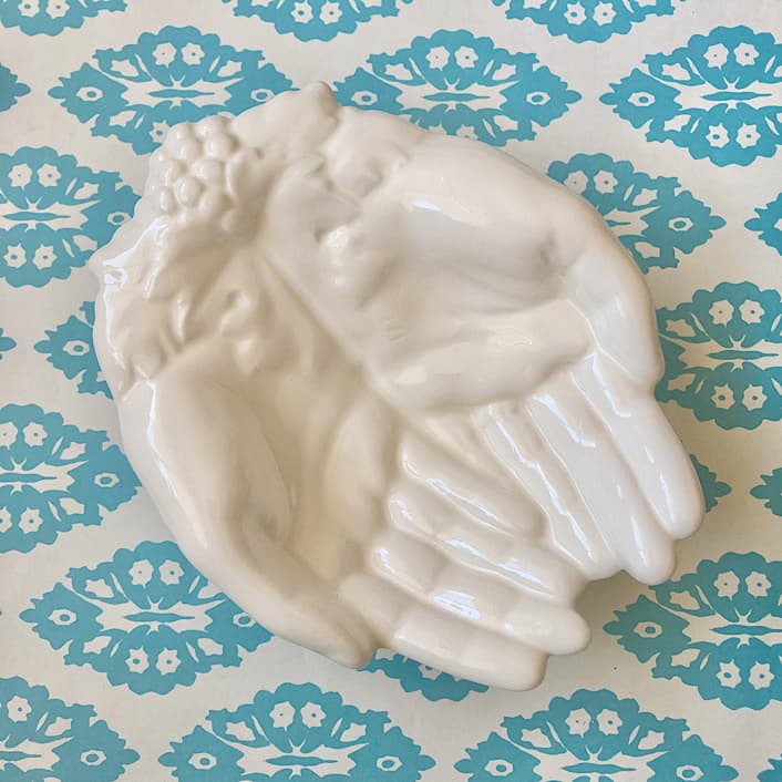 ポーセリン　ハンドトレイ