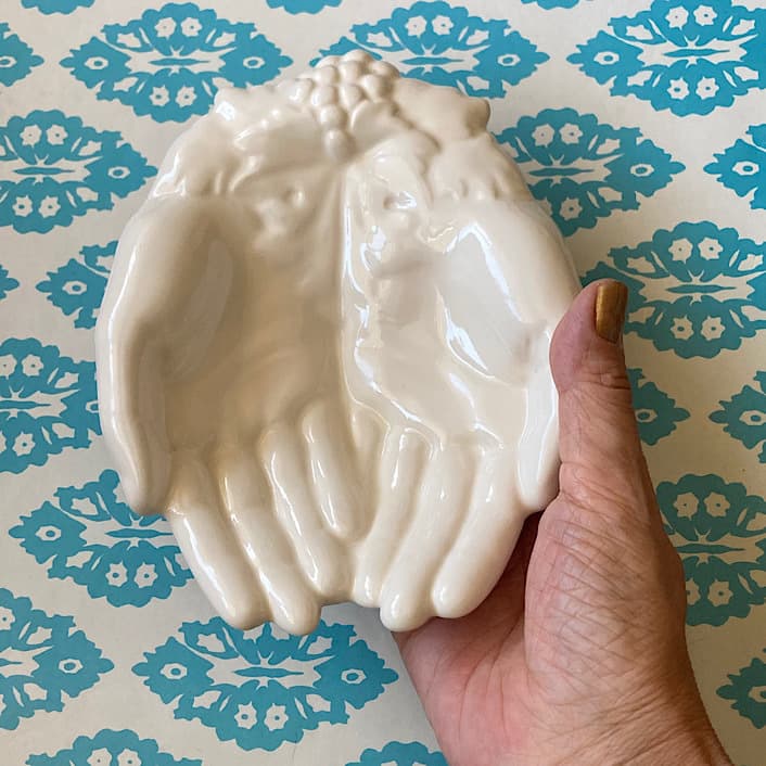 ポーセリン　ハンドトレイ