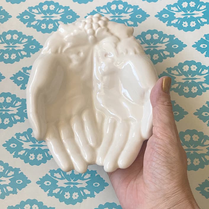 ポーセリン　ハンドトレイ