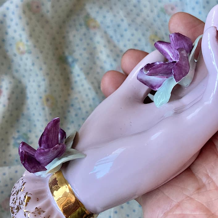 ポーセリン　ハンドトレイ