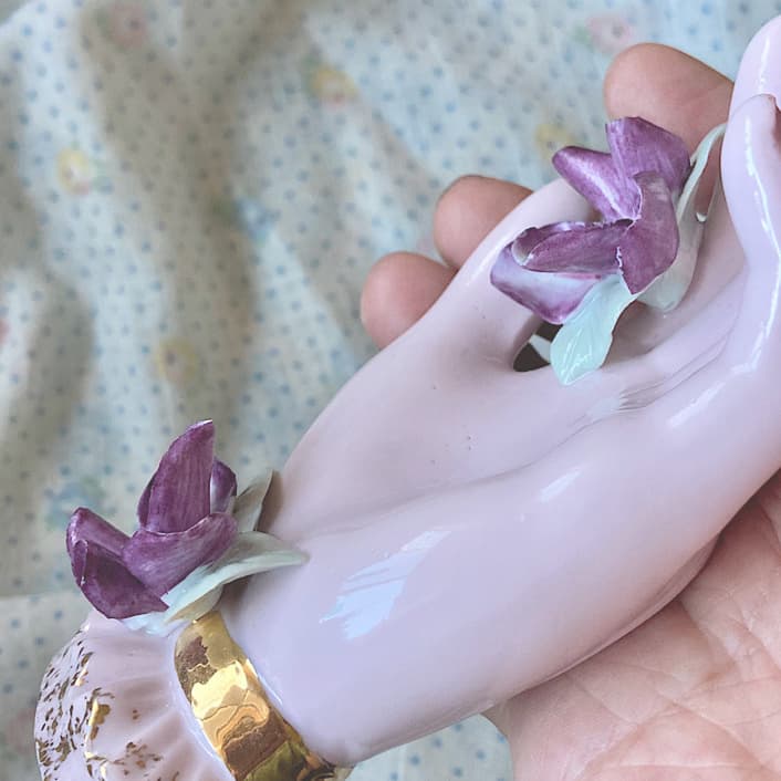 ポーセリン　ハンドトレイ