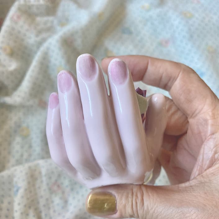 ポーセリン　ハンドトレイ