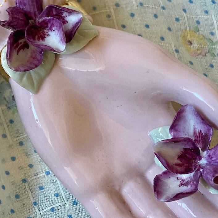 ポーセリン　ハンドトレイ