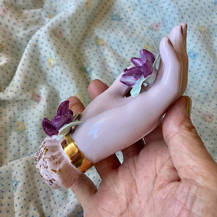 ポーセリン　ハンドトレイ