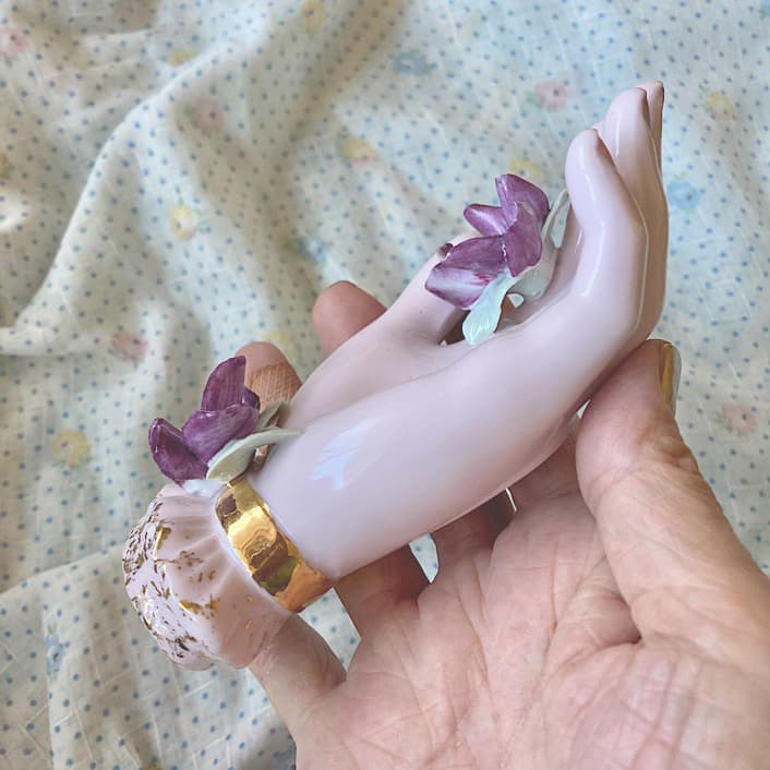 ポーセリン　ハンドトレイ