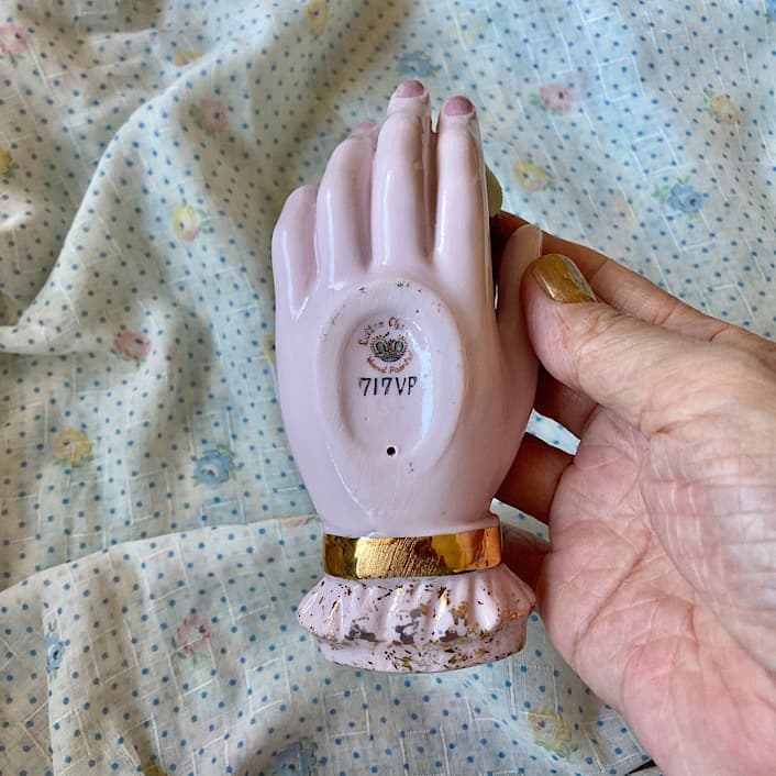 ポーセリン　ハンドトレイ