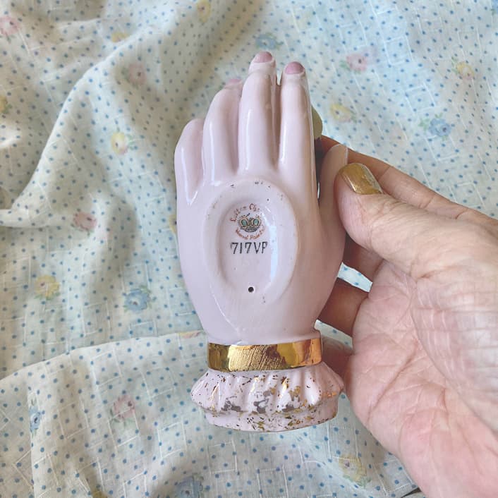 ポーセリン　ハンドトレイ