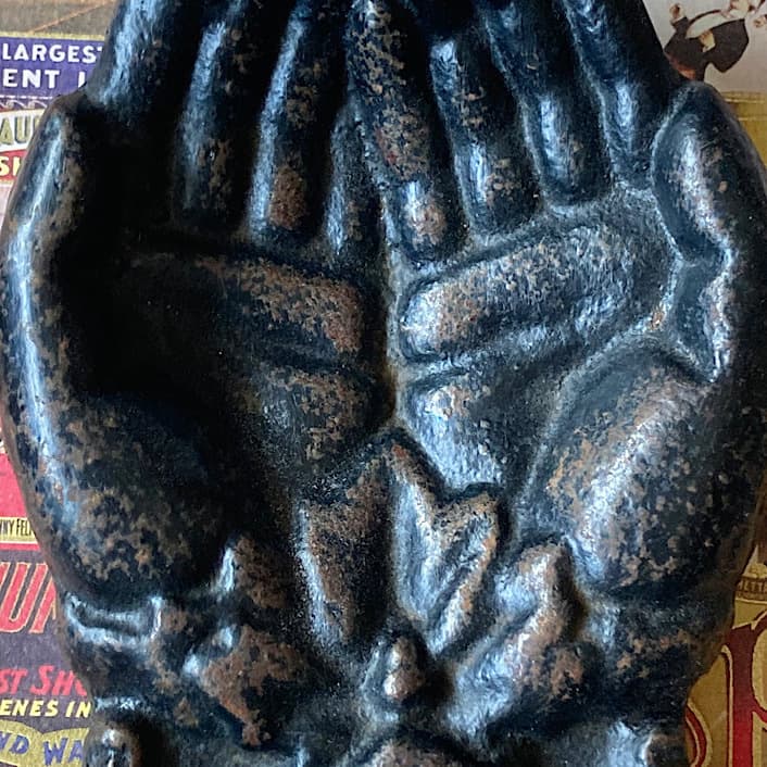 真鍮　ハンドトレイ