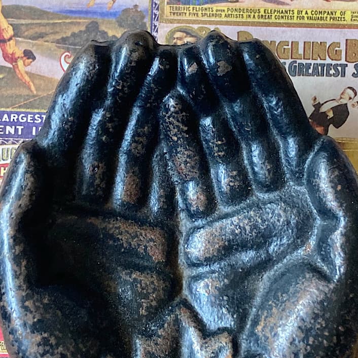 真鍮　ハンドトレイ