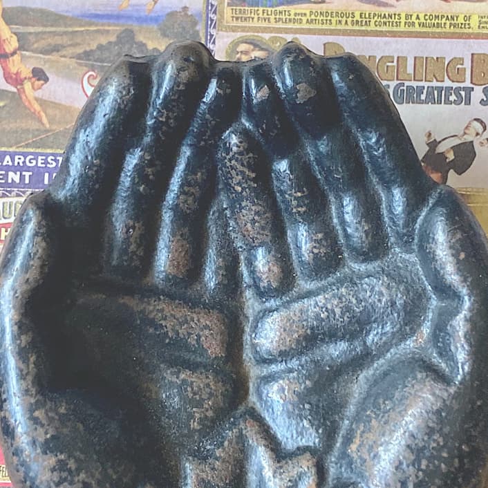 真鍮　ハンドトレイ