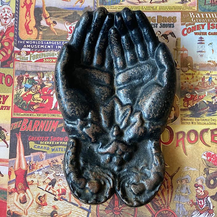 真鍮　ハンドトレイ