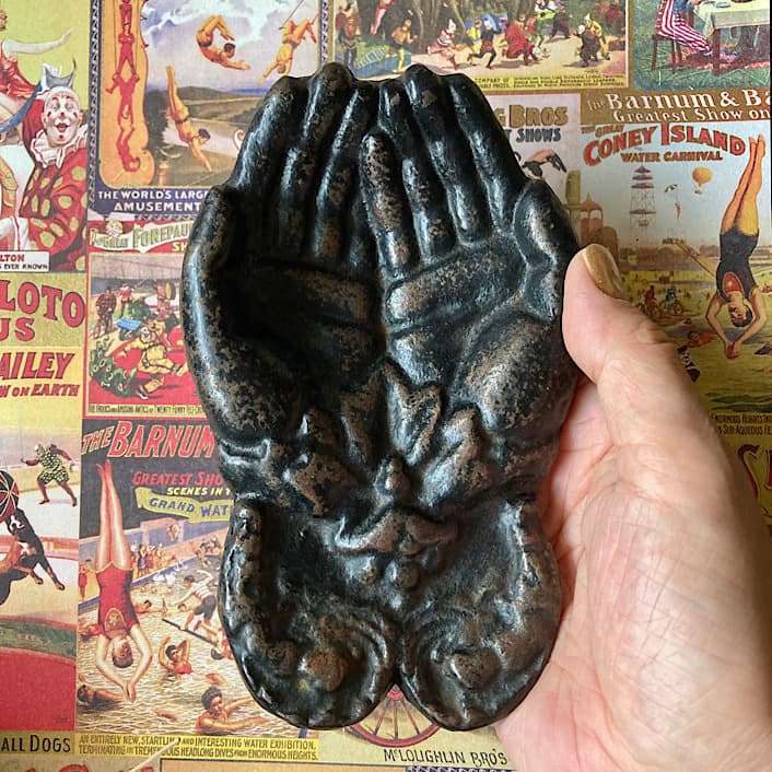 真鍮　ハンドトレイ