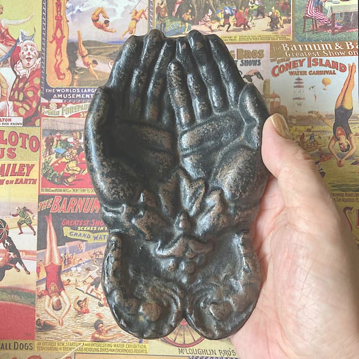 真鍮　ハンドトレイ