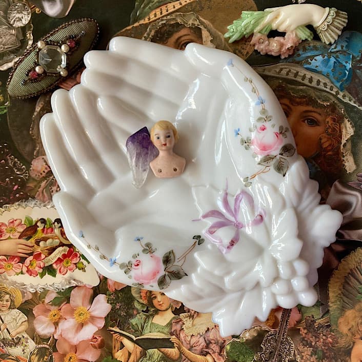 ポーセリン　ハンドトレイ