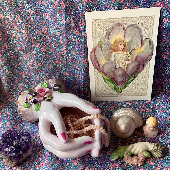 ポーセリン　ハンドトレイ