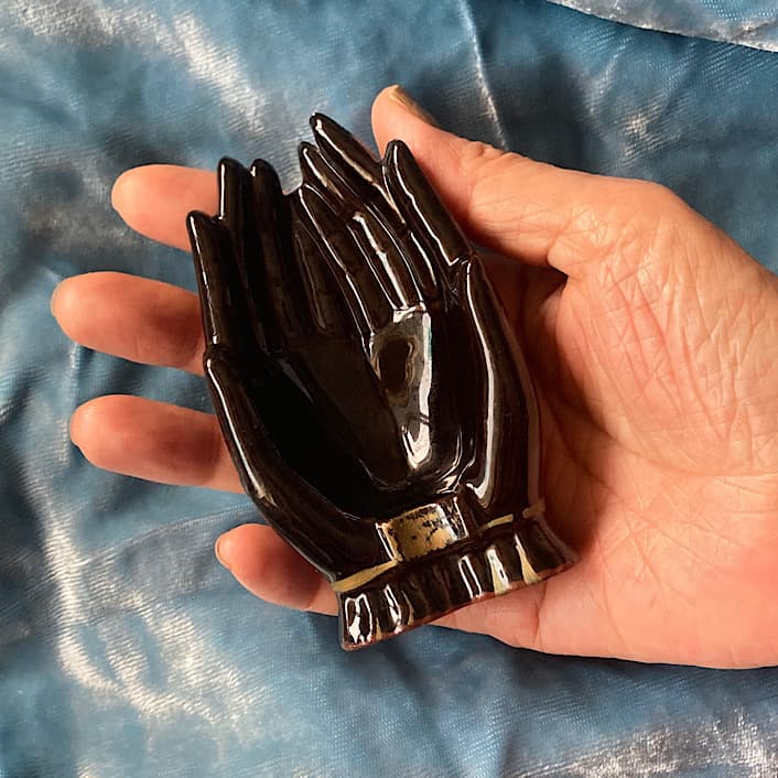 ポーセリン　ハンドトレイ