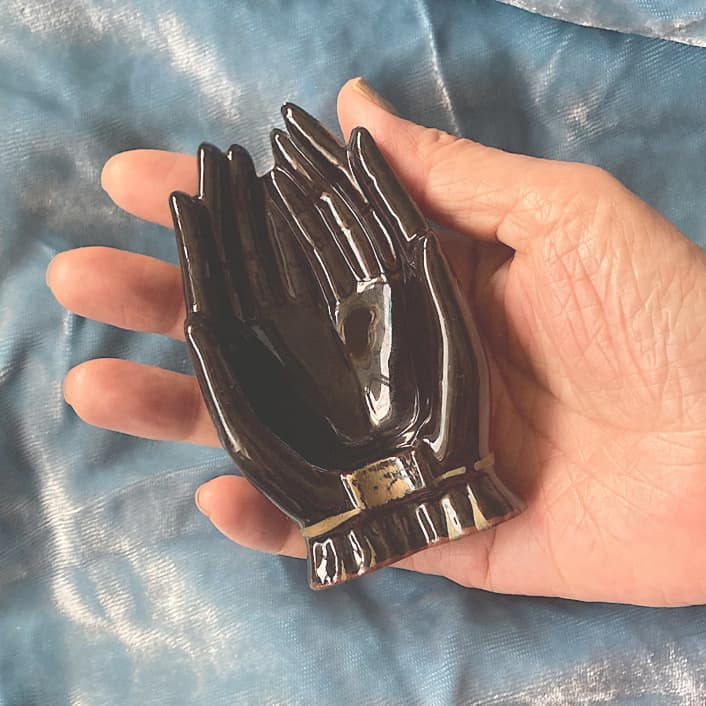 ポーセリン　ハンドトレイ