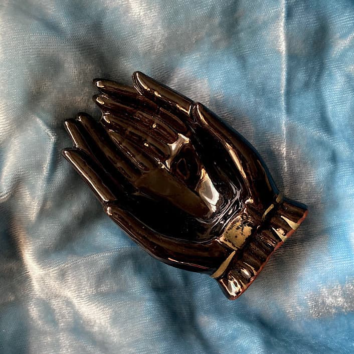 ポーセリン　ハンドトレイ