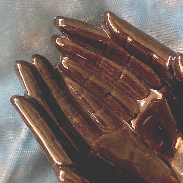 ポーセリン　ハンドトレイ