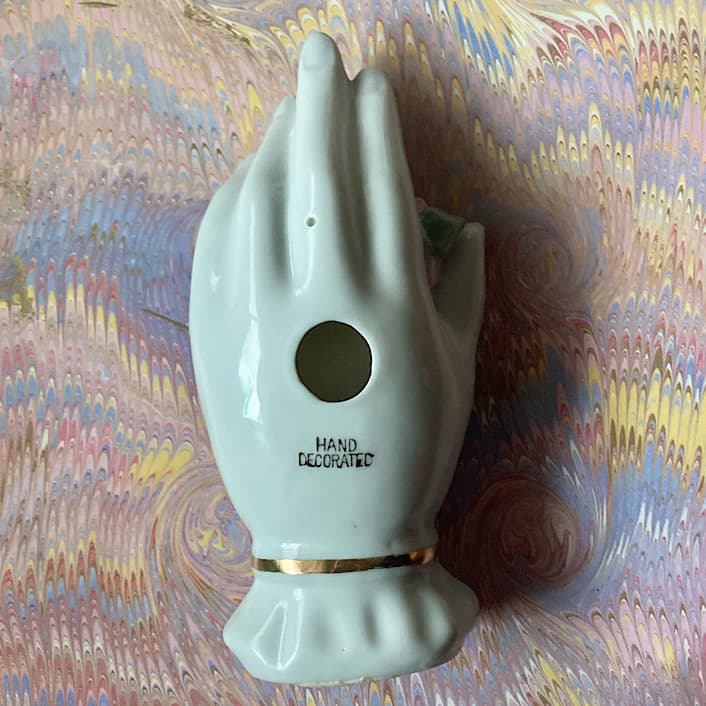 ポーセリン　ハンドトレイ