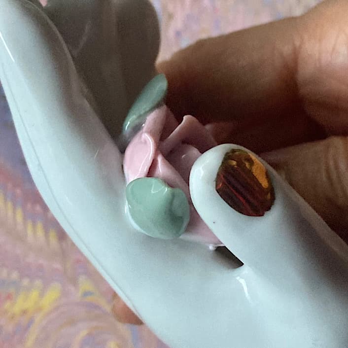 ポーセリン　ハンドトレイ