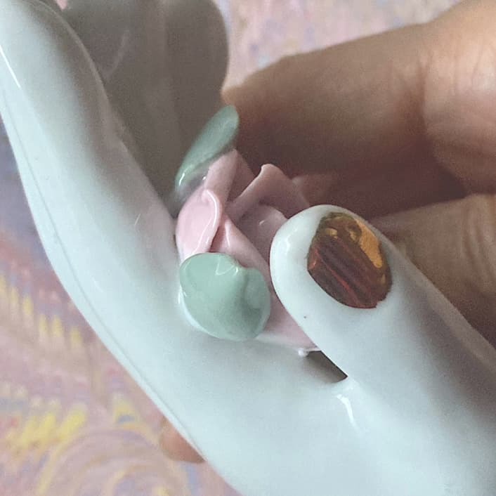 ポーセリン　ハンドトレイ