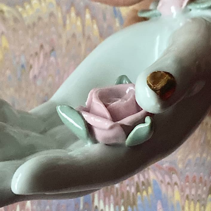 ポーセリン　ハンドトレイ