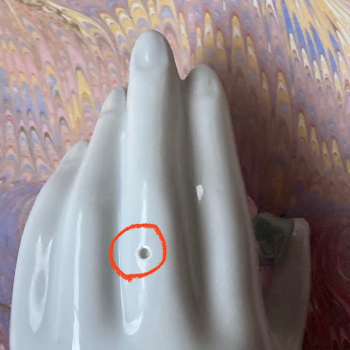 ポーセリン　ハンドトレイ