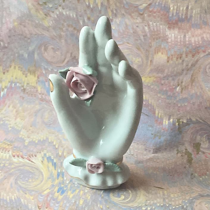 ポーセリン　ハンドトレイ