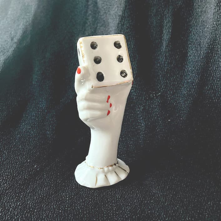 ポーセリン　ハンドトレイ