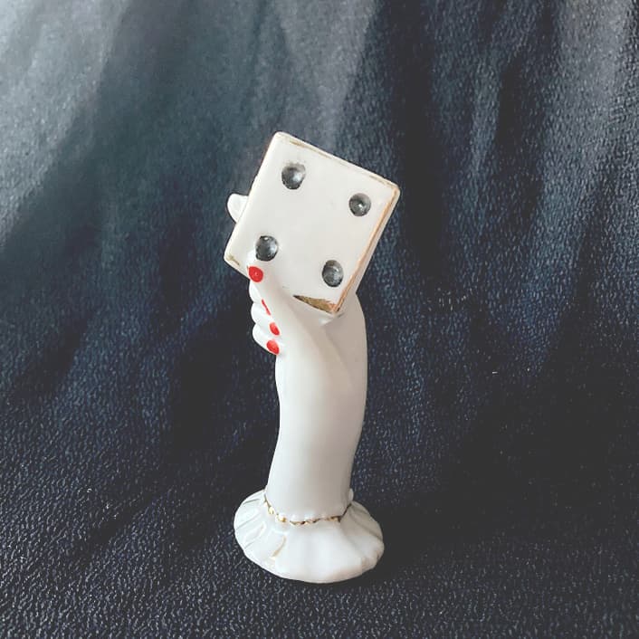 ポーセリン　ハンドトレイ